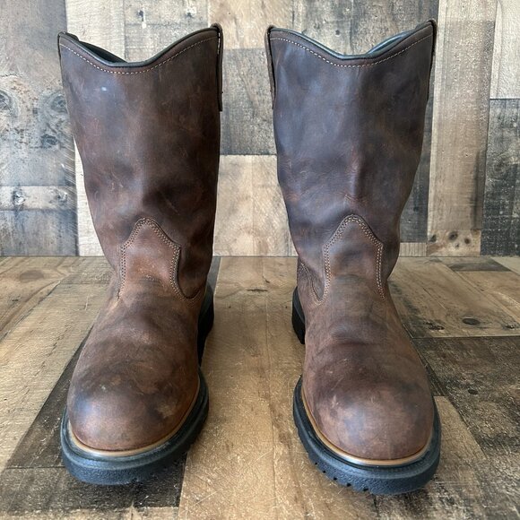 Red Wing 1172 Dynaforce Waterproof Soft Toe Pull On Work Boots Mens 13 B - Picture 3 of 12